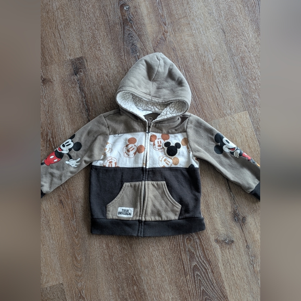 Disney Size 4T Boy  Hooded Jacket